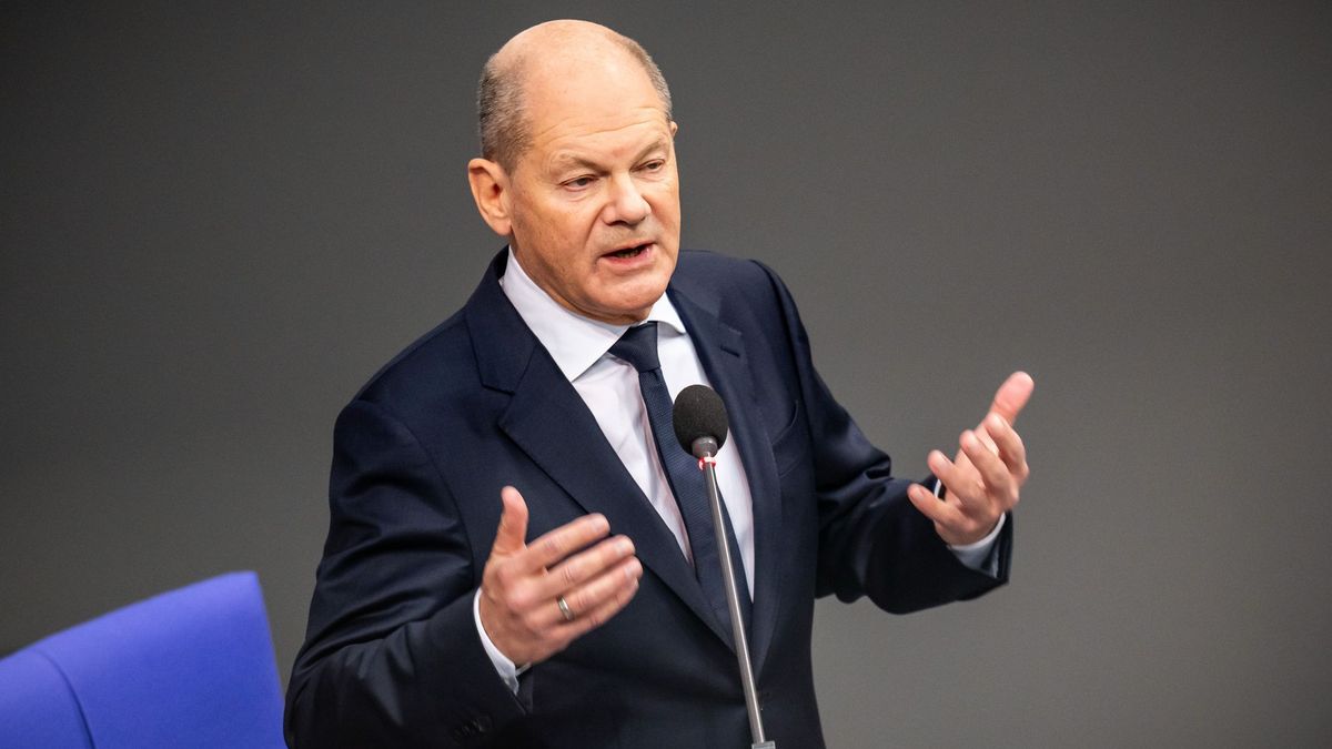 Kanzler Scholz