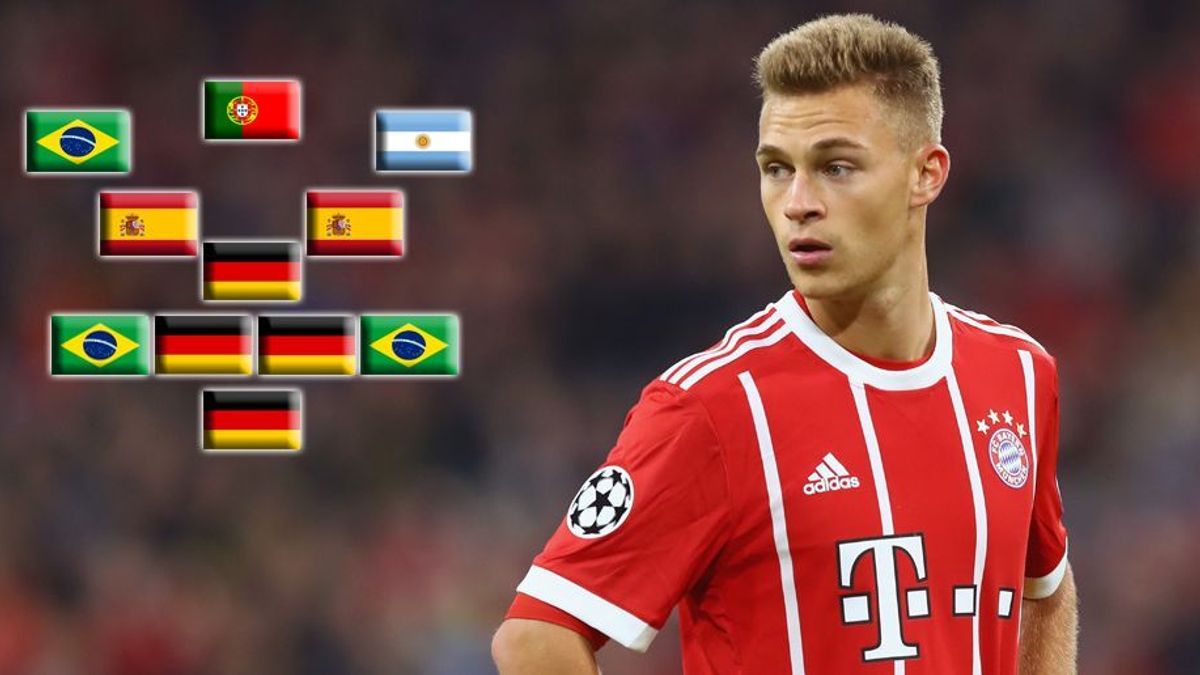 Die Top-Elf von Joshua Kimmich
