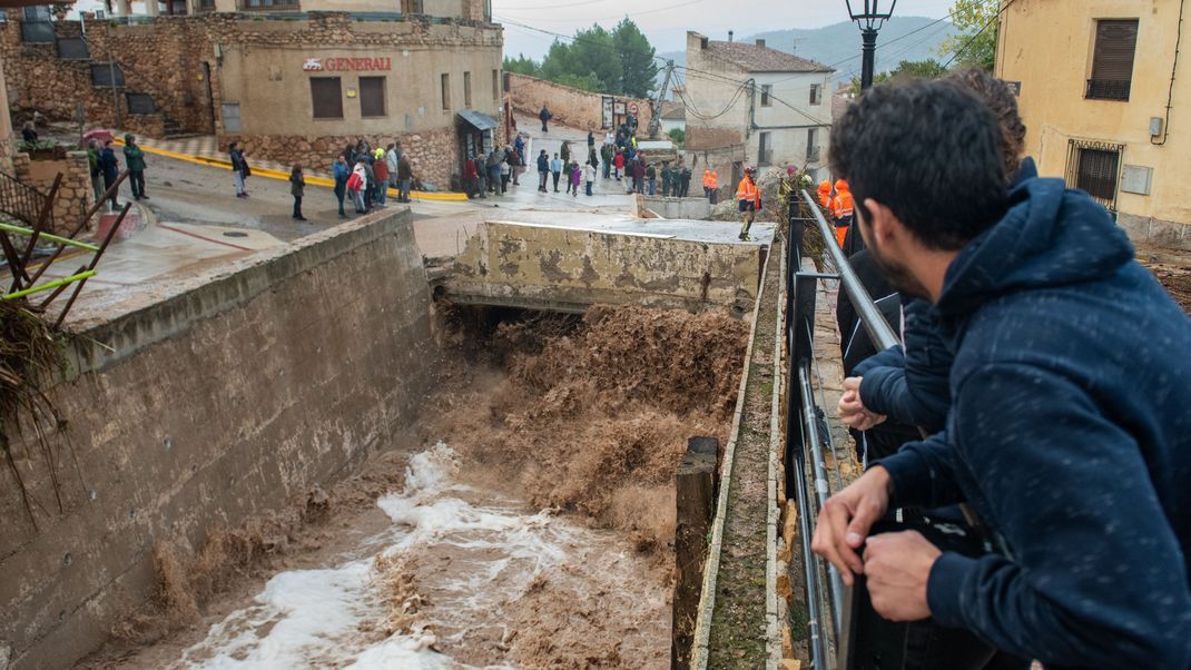 Der spanische Wetterdienst bezeichnete die Niederschläge als außergewöhnlich.