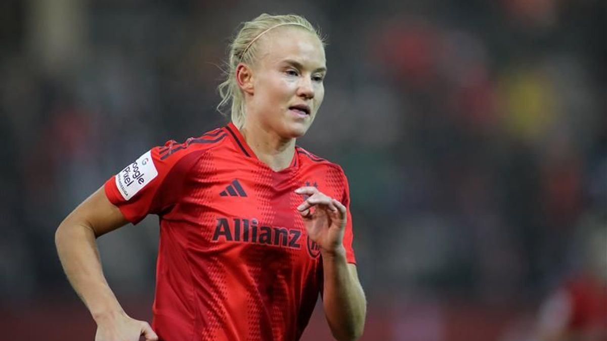 München, Deutschland, 04. November2024: Fussball, FRAUEN, GOOGLE PIXEL FRAUEN-BUNDESLIGA, Saison 2024/2025, FC Bayern München - Eintracht Frankfurt, Campus Pernille Harder (FC Bayern München) Kopf