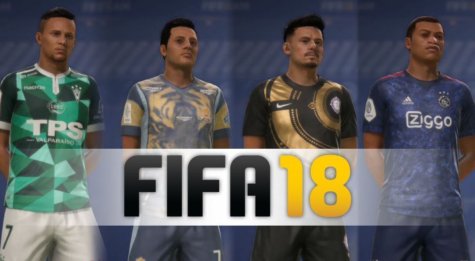 
                <strong>FIFA 18: Zehn spektakuläre Trikots für Euer Ultimate Team</strong><br>
                Wer auf dem Platz gut aussehen will, muss das richtige Trikot tragen. Und bei einer Auswahl von über 700 spielbaren Vereinen ist in FIFA 18 das ein oder andere Prachtexemplar zu finden. Dabei stechen vor allem kleine Teams heraus, die mit mutigen Designs überzeugen.
              
