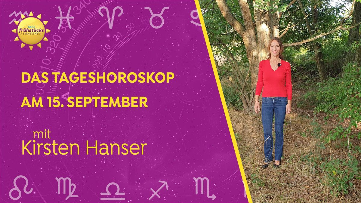 Tageshoroskop 15.09.