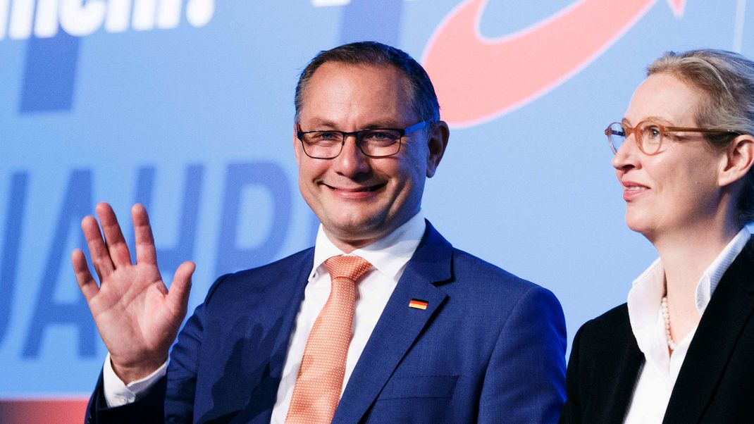 Chrupalla und Weidel