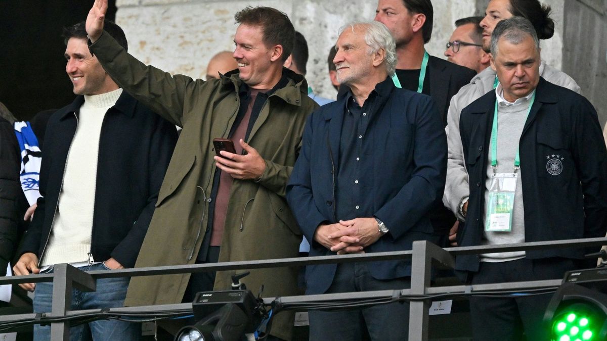Andreas Rettig (r.) und Julian Nagelsmann (l.)