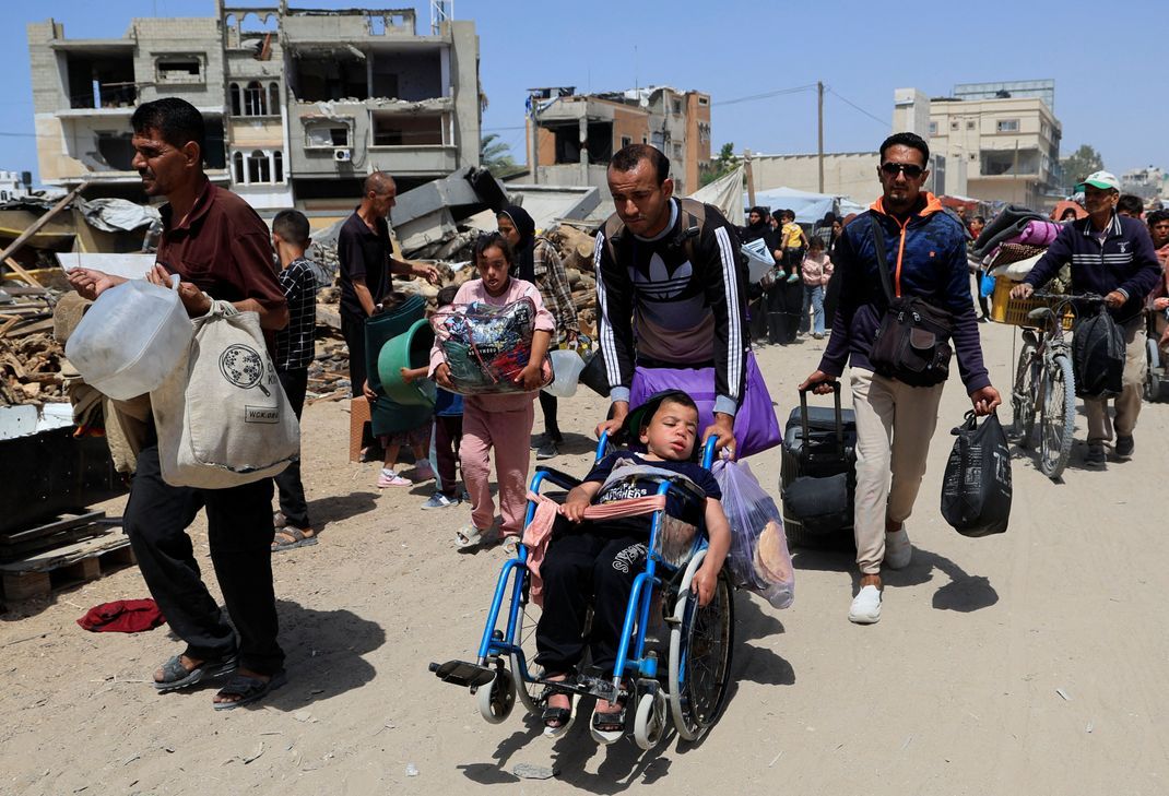 Die israelischen Angriffe in Gaza hinterlassen eine Schneise der Verwüstung. Ein neuer Gaza-Plan Tel Avivs sorgt nun für Kritik. (Archivbild)