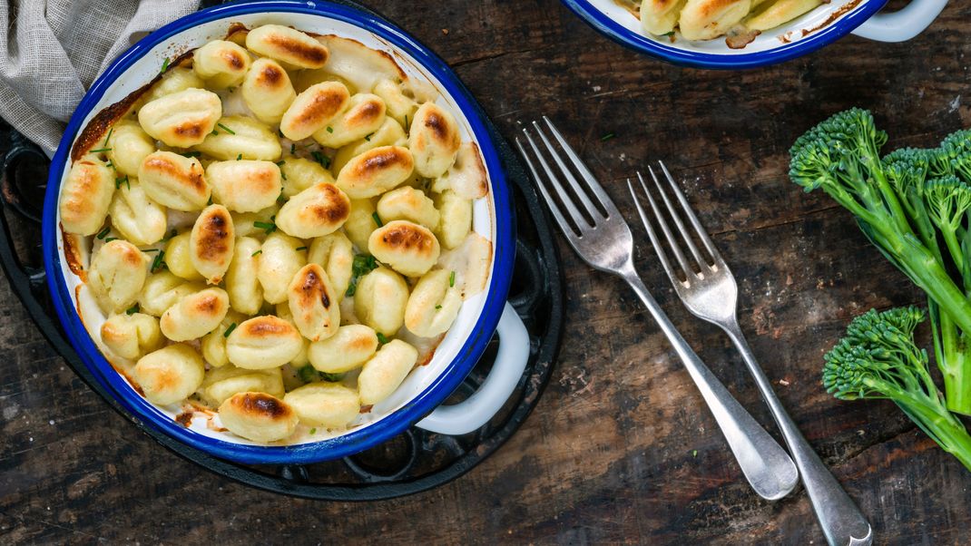 Auch lecker mit ein paar Röschen Brokkoli.