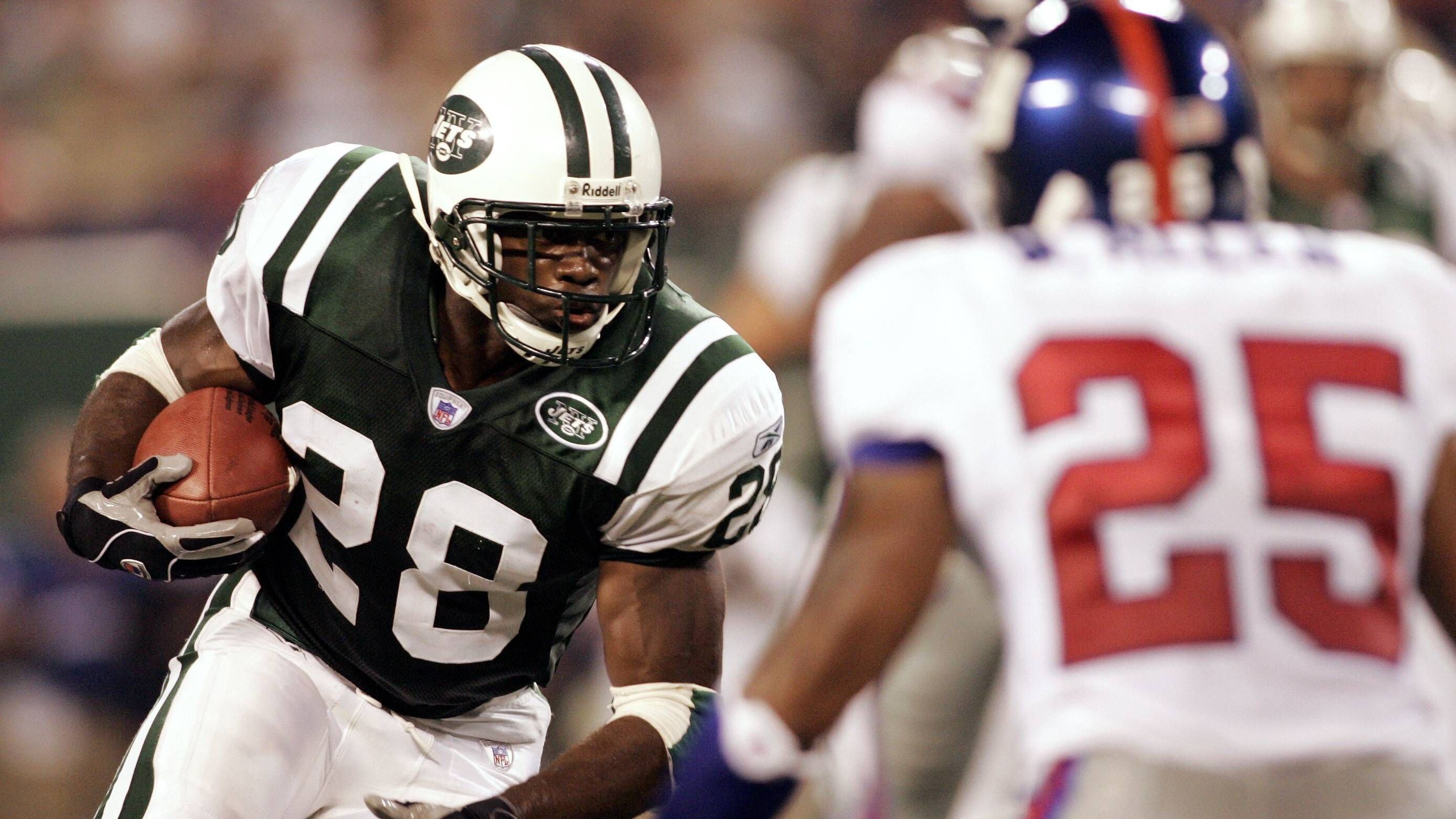 <strong>New York Jets - Curtis Martin</strong><br>Rushing-Yards: 10.302<br>Rushing-Touchdowns: 58<br>Jahre im Team: 8<br>Absolvierte Spiele: 123