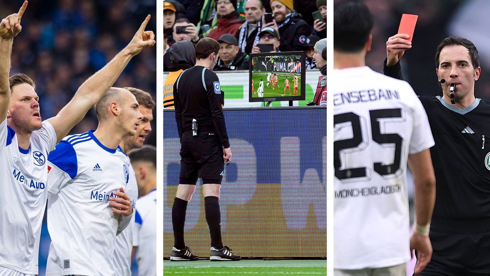
                <strong>Die Gewinner und Verlierer des 23. Spieltags</strong><br>
                Brisanz im Abstiegsduell, Turbulente Szenen nach Gelb-Rot und ein schiefes Tor: Der 23. Spieltag hatte es in sich. Wer geht als Verlierer hervor, wer als Gewinner? ran zeigt die fünf Tops und die fünf Flops.
              