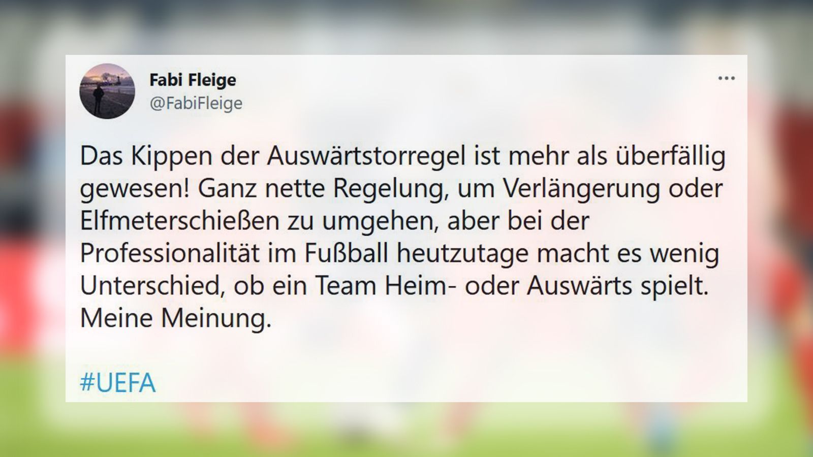 
                <strong>Heim oder Auswärts - alles egal?</strong><br>
                Ein oftgenanntes Argument: Als die Regel im Jahr 1965 erfunden wurde, war der Unterschied zwischen Heim- und Auswärtsspielen noch gewaltig größer als heutzutage.
              