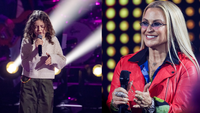 Sängerin Anastacia reagiert aus Malyas Auftritt bei "The Voice Kids" 2024.