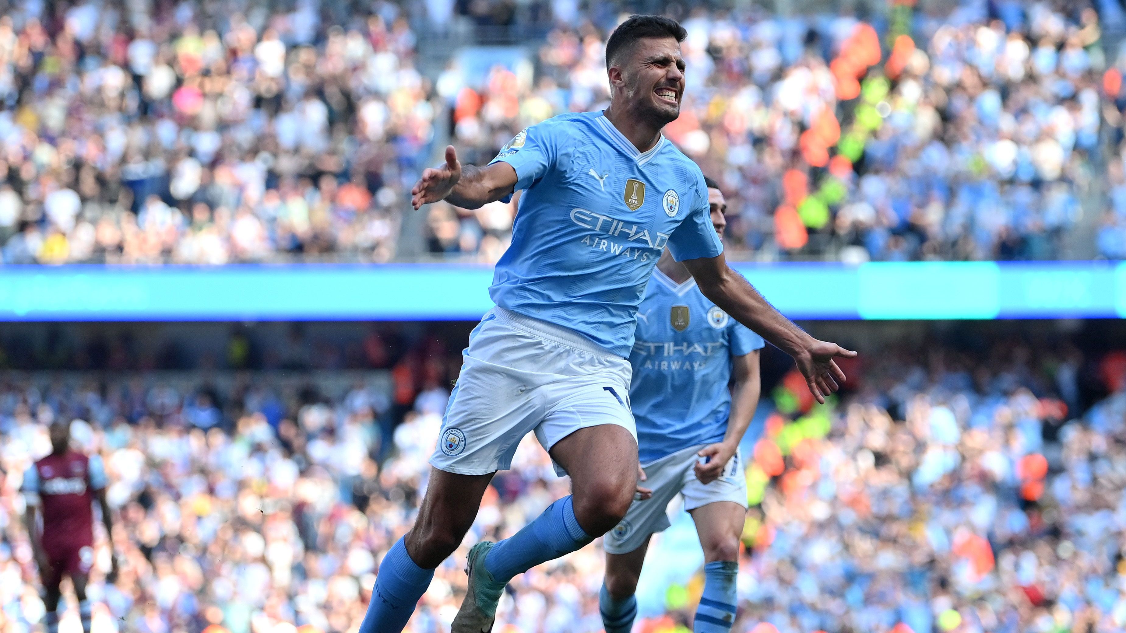 <strong>Platz 7 (geteilt): Rodri - Marktwert: 130 Millionen Euro</strong>&nbsp;<br>Alter: 28<br>Verein: Manchester City