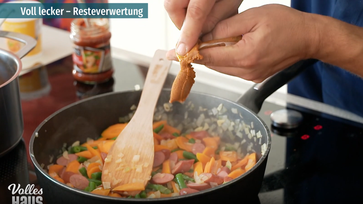 Curry mit Rinderwürstchen - etwas eigenwillig, aber super lecker!