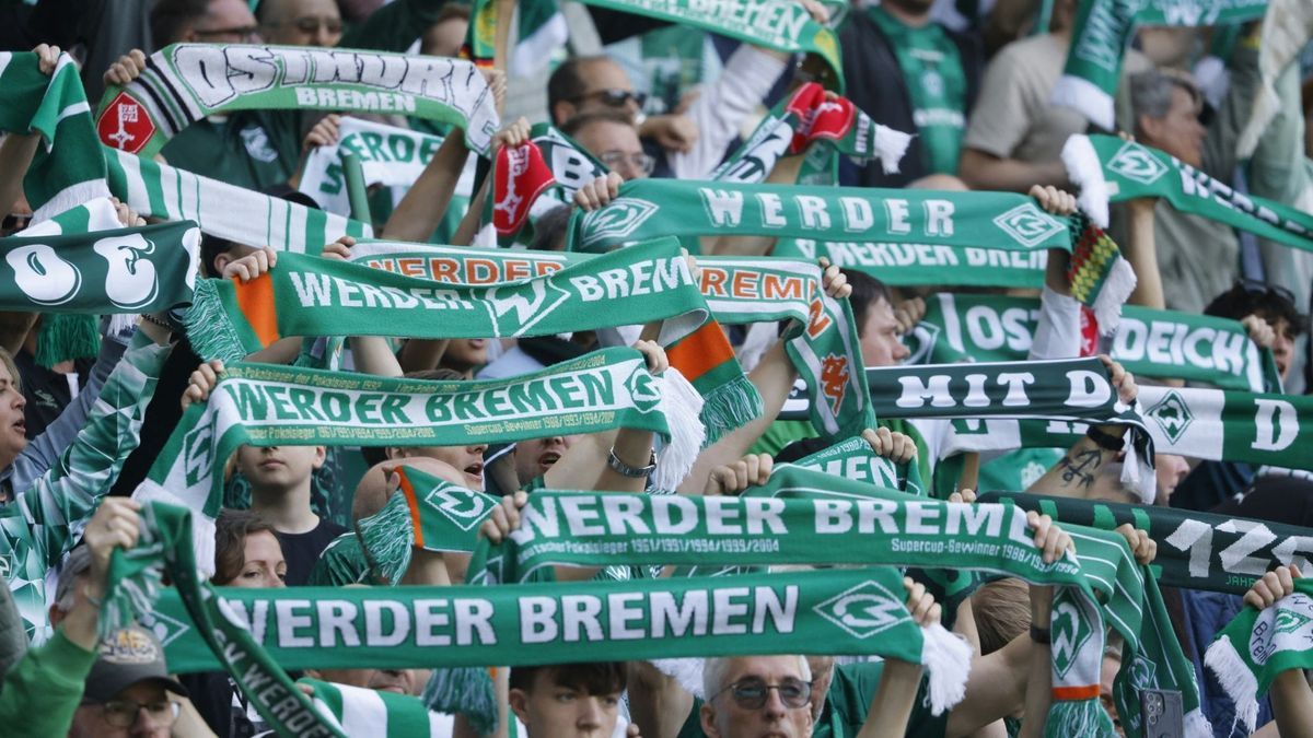 Die Bremer Fans hoffen auf Erfolge in der Bundesliga