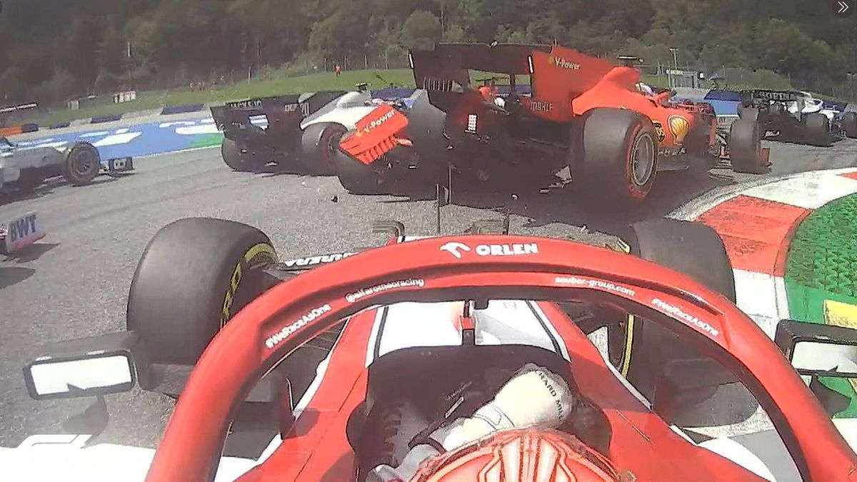 Ferrari Österreich Crash