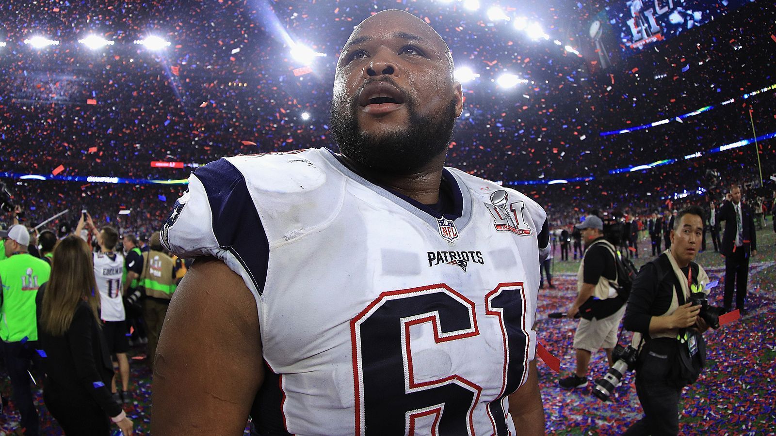 
                <strong>Marcus Cannon</strong><br>
                Marcus Darell Cannon (Tackle der New England Patriots)
              