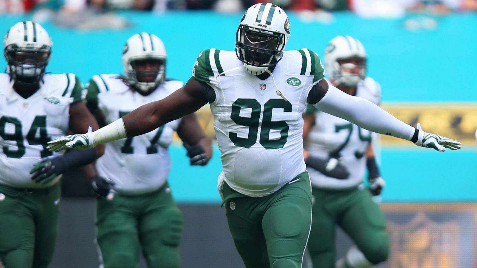 
                <strong>New York Jets: Muhammad Wilkerson (DT)</strong><br>
                86.000.000 Dollar (Laufzeit: fünf Jahre)
              