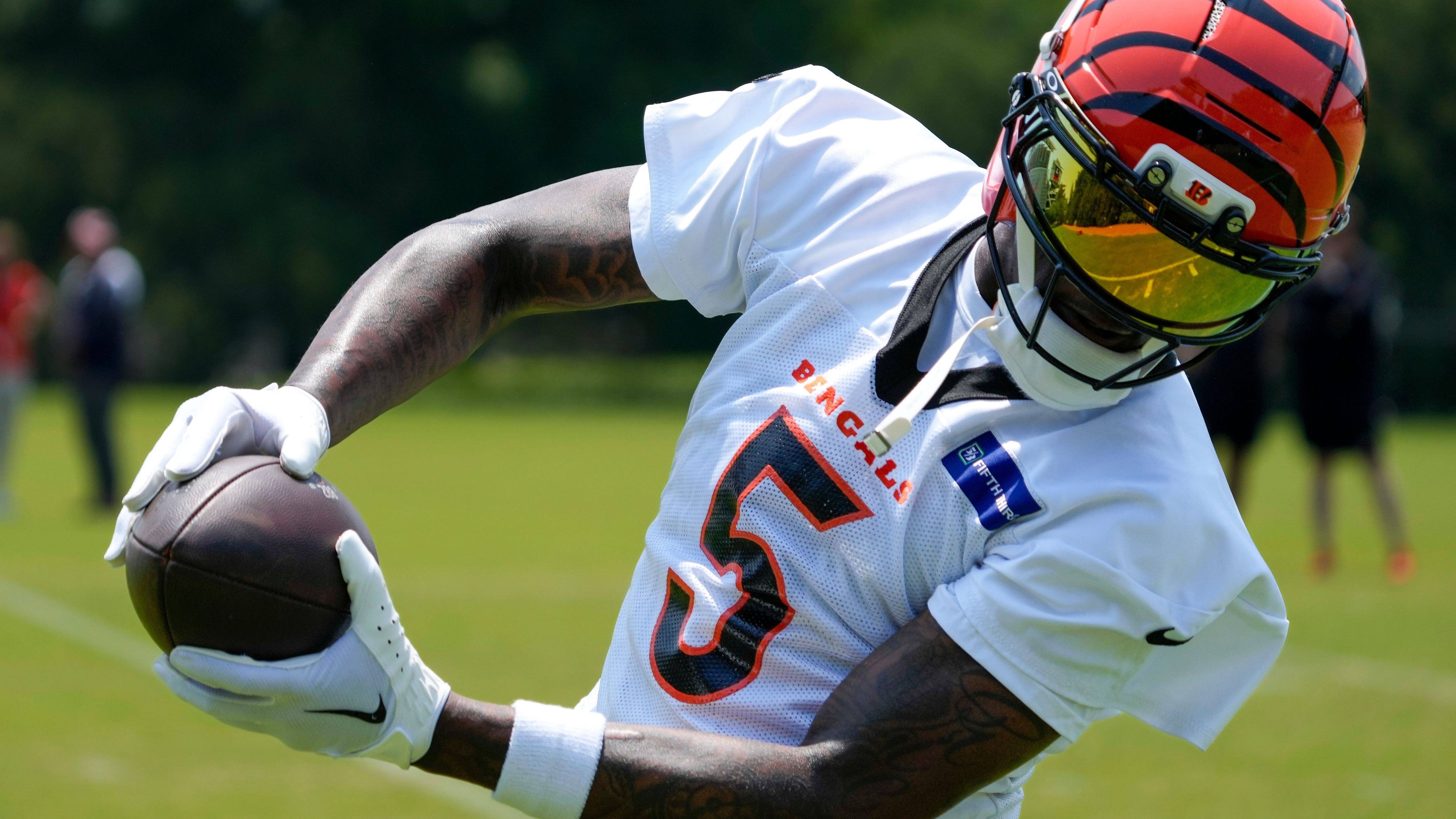 <strong>17. Platz:</strong> Tee Higgins (Cincinnati Bengals)<br><strong>Overall-Bewertung:</strong> 87
