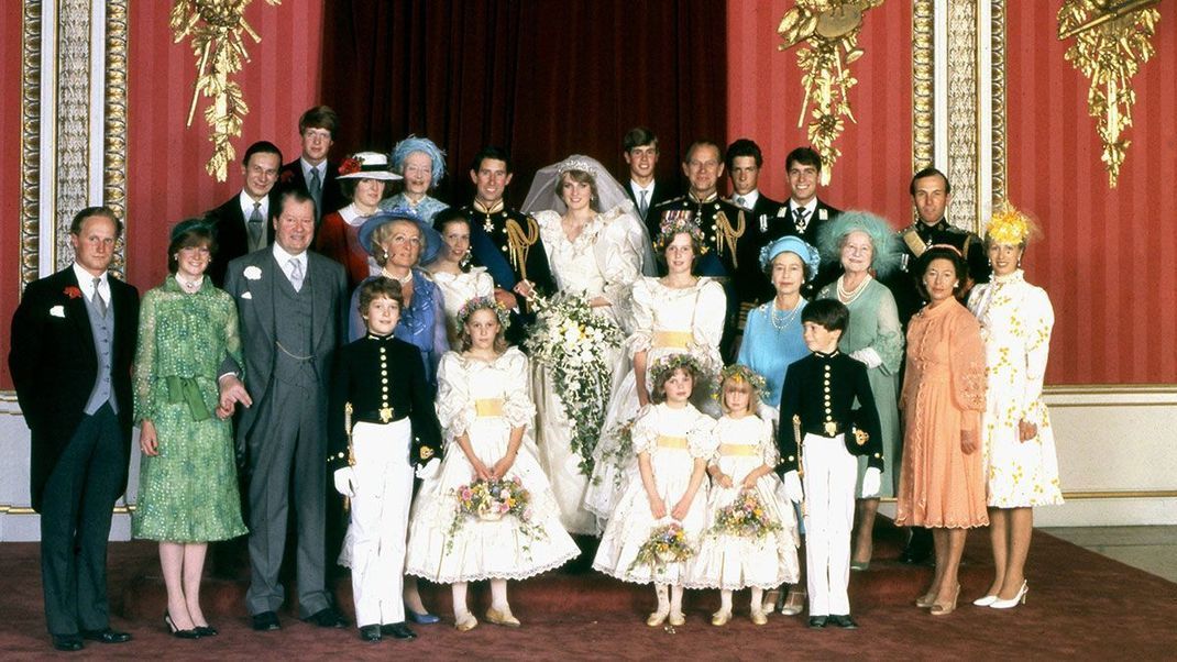 Eine royale Hochzeit, die sich sehen lassen konnte – am 29. Juli 1981 heiratete die geborene Princess of Wales in der St. Paul's Cathedral Prinz Charles.
