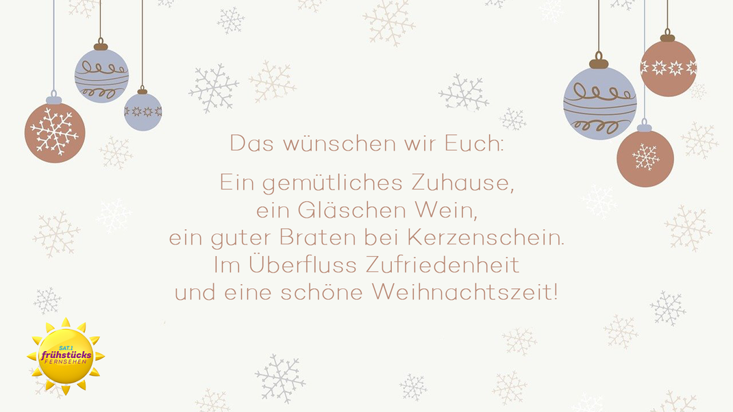 Ob gesprochen oder als Text versendet - ein Gedicht ist ebenfalls eine schöne Art zu zeigen, dass du zu Weihnachten an deine Lieben denkst!