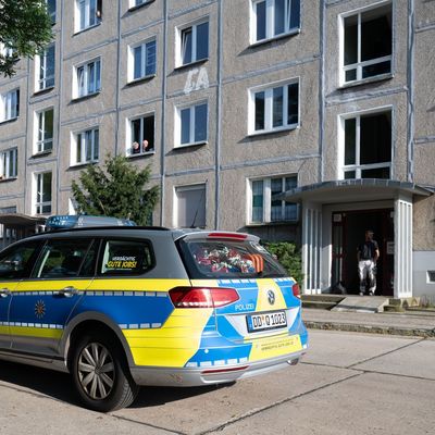 Polizeieinsatz in Hoyerswerda