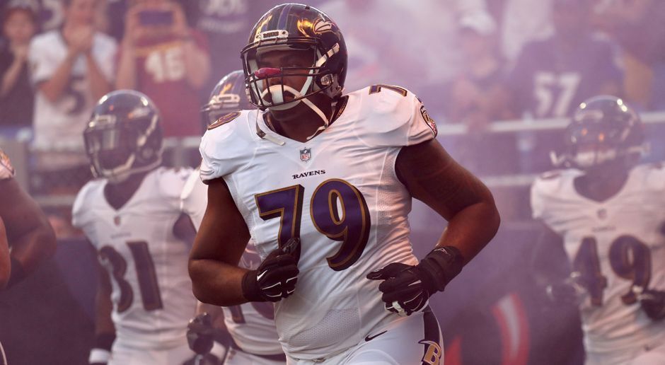 
                <strong>Baltimore Ravens</strong><br>
                Ronnie Stanley (Offensive Tackle, im Bild), Austin Howard (Offensive Tackle), James Hurst (Guard), Ryan Jensen (Center)
              
