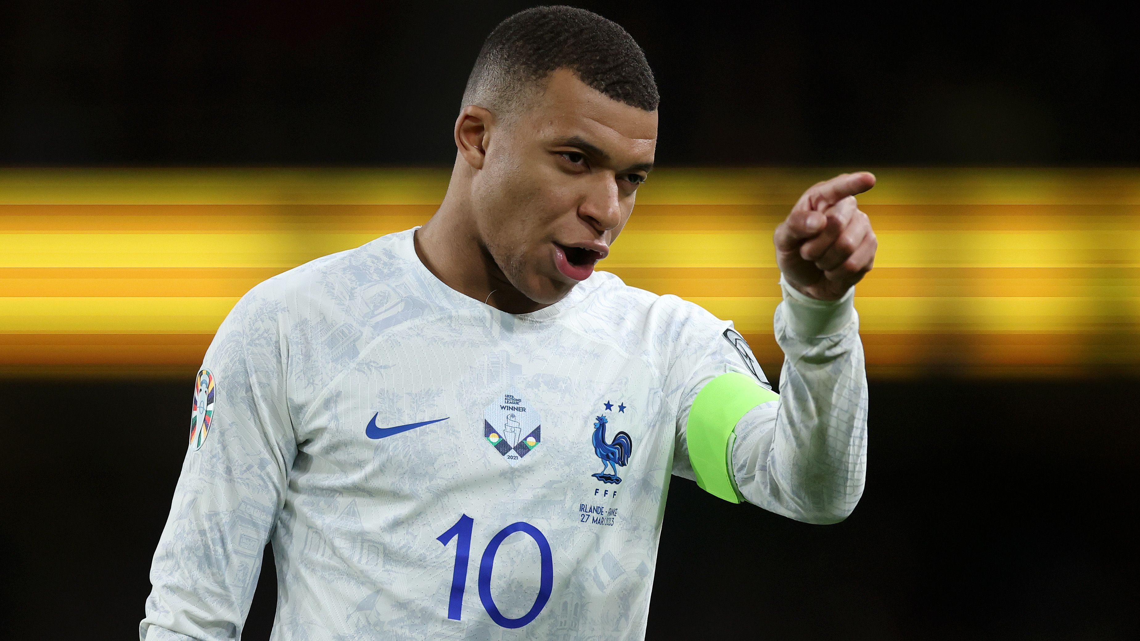 <strong>Frankreich</strong><br>Superstar Kylian Mbappe schoss die "Equipe Tricolore" am 7. Spieltag mit einem Doppelpack beim 2:1-Sieg in Amsterdam gegen die Niederlande zur EM. Die Franzosen können in Gruppe B nicht mehr von einem der ersten beiden Plätze abrutschen.<b><strong></strong></b>