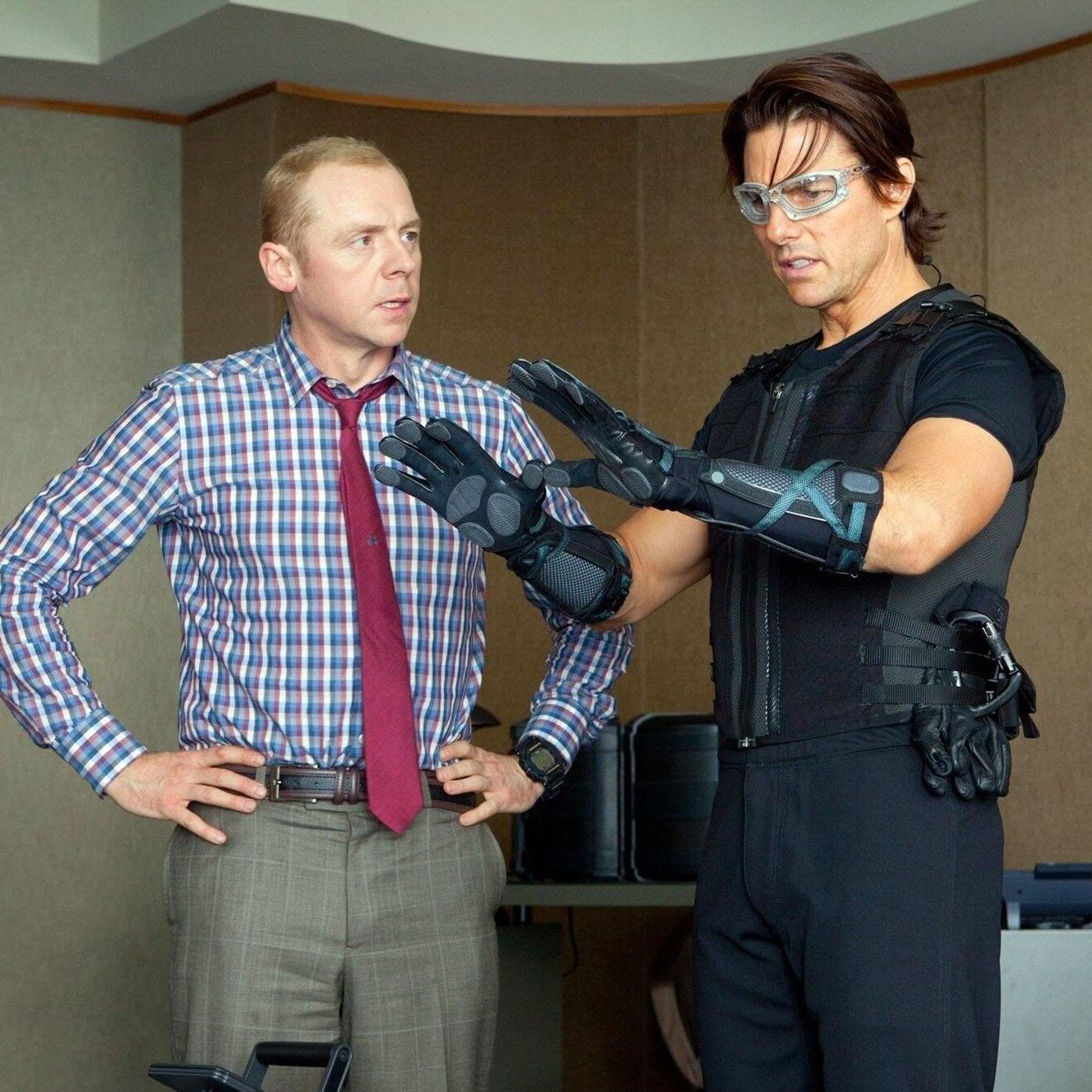 In "Mission: Impossible - Phantom Protokoll" spielen Simon Pegg und Tom Cruise mit.