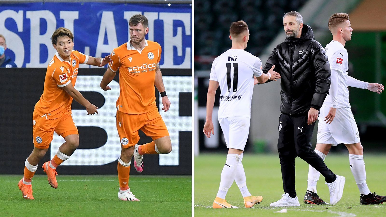 
                <strong>Arminia Bielefeld (16.) - Borussia Mönchengladbach (8.)</strong><br>
                Eigentlich klare Voraussetzungen, doch der Jahresabschluss verlief etwas gegenteilig. Während Bielefeld auf Schalke gewann, verlor Gladbach gegen Hoffenheim und mit Marcus Thuram (nach Spuckattacke gesperrt) auch einen Schlüsselspieler. Dazu ist in der Liga ordentlich Druck auf dem Kessel - nur Platz acht und schon sechs Punkte Rückstand auf die Champions-League-Plätze. Für Gladbach eine Pflichtaufgabe, für Bielefeld viel Potenzial, um die Überraschung zu schaffen. Aber Gladbach kommt ausgeruht, nach zuvor viel Königsklassen-Stress. ran.de tippt: Gladbach gewinnt mit 3:0.
              