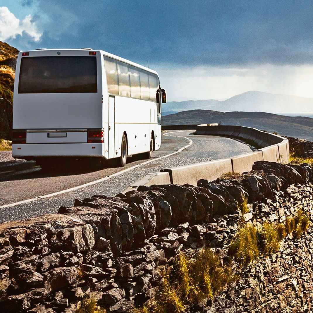 Fernbusse gehören - abgesehen von Fahrrädern - zu den klimafreundlichsten Verkehrsmitteln.