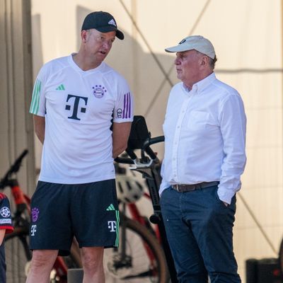 Jochen Hahne und Uli Hoeneß