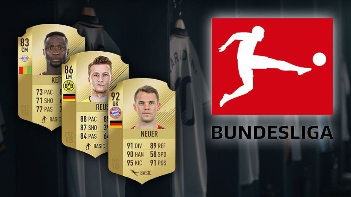 Die besten Bundesliga-Spieler in FIFA 18