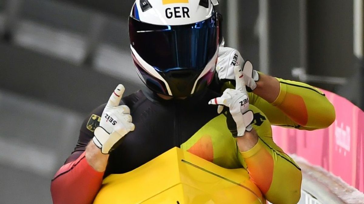 Gold: Francesco Friedrich (vorne) und Thorsten Margis