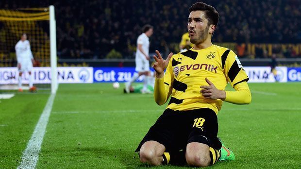 
                <strong>Nuri Sahin</strong><br>
                Nuri Sahin hatte seine Glanzzeit beim BVB zwischen 2008 und 2011. Nach zwei Jahren bei Real Madrid und dem FC Liverpool holten die Schwarz-Gelben den Spielmacher zurück. Auch aufgrund von Verletzungen knüpfte Sahin bislang nicht wieder an seine frühere Form an.
              