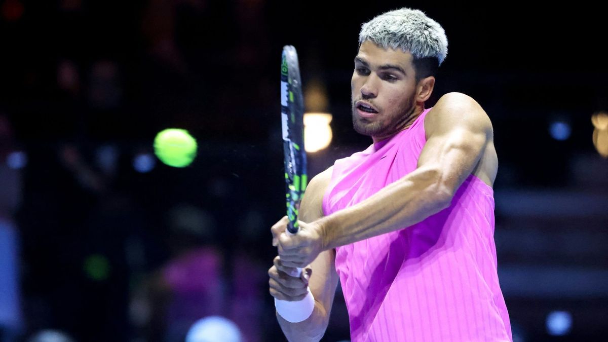 Carlos Alcaraz beim Six Kings Slam