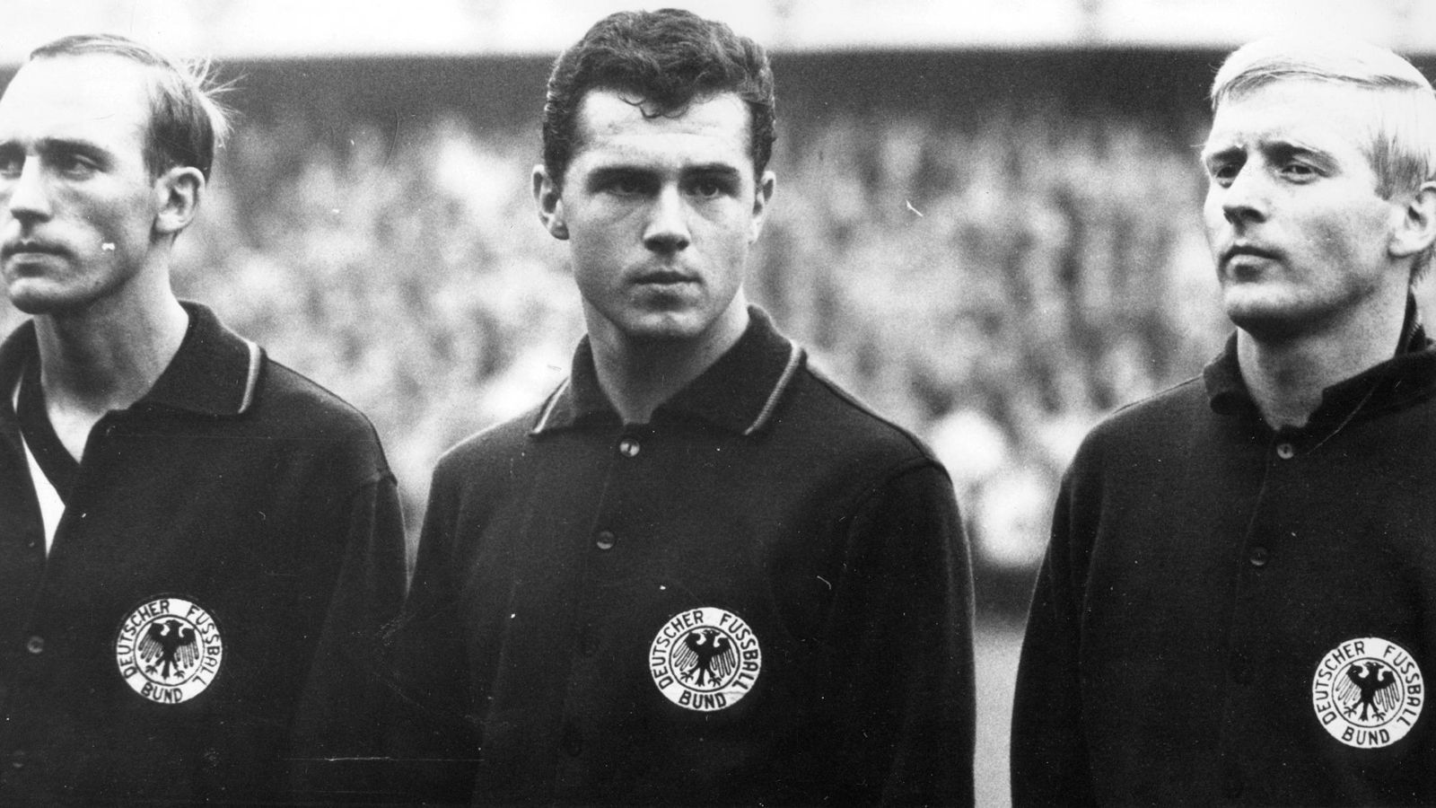 <strong>Franz Beckenbauer</strong><br>Bundesliga-Einsätze vor dem DFB-Debüt: 6<br>DFB-Debüt am: 26. September 1965<br>Verein: FC Bayern München