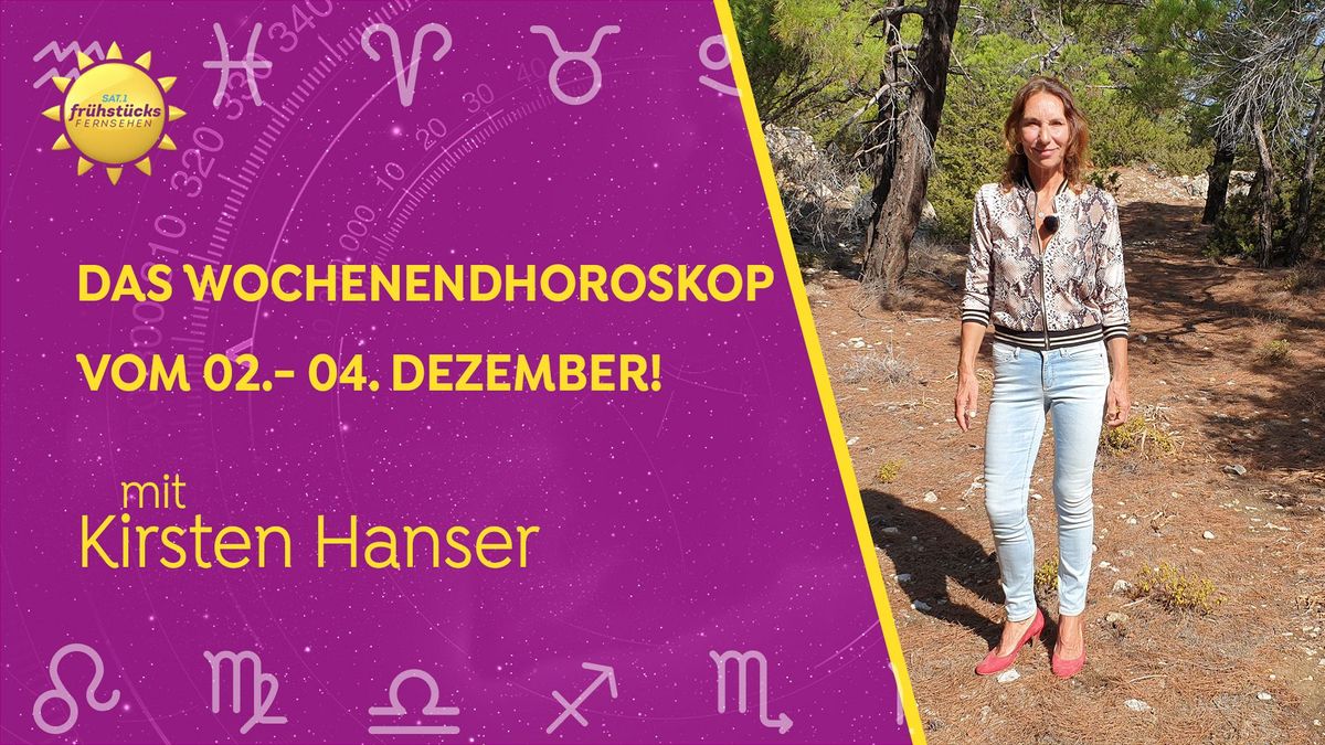 Wochenendhoroskop 02.-04.12.