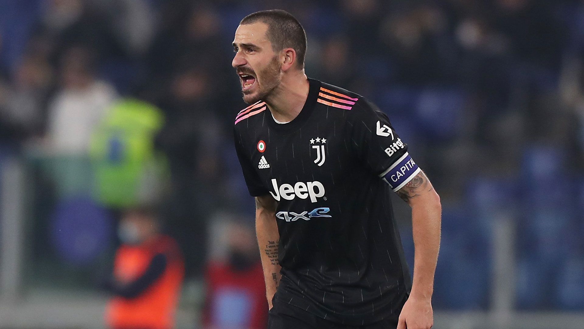 
                <strong>Verteidigung: Leonardo Bonucci</strong><br>
                Verein: Juventus TurinNationalmannschaft: Italien
              