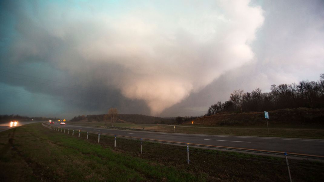 Vergleichsbild: Derzeit wütet ein Tornado in Slowenien und an der Adriaküste