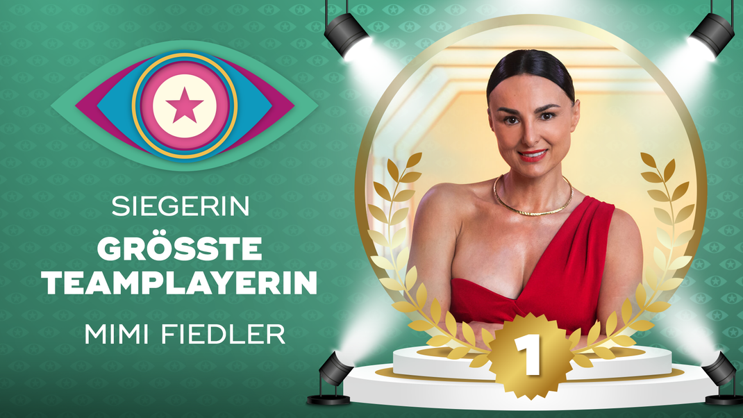 "Promi Big Brother" 2024 - Ihr habt gevotet: Mimi Fiedler ist die größte Teamplayerin im Container.