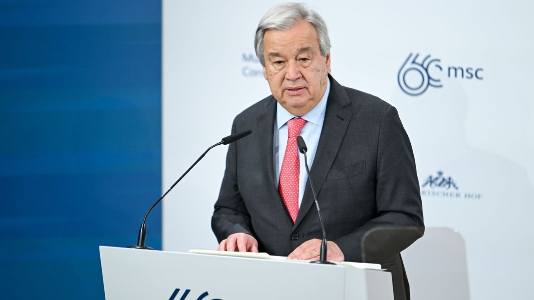 António Guterres, UN-Generalsekretär, fordert eine unabhängige Untersuchung.