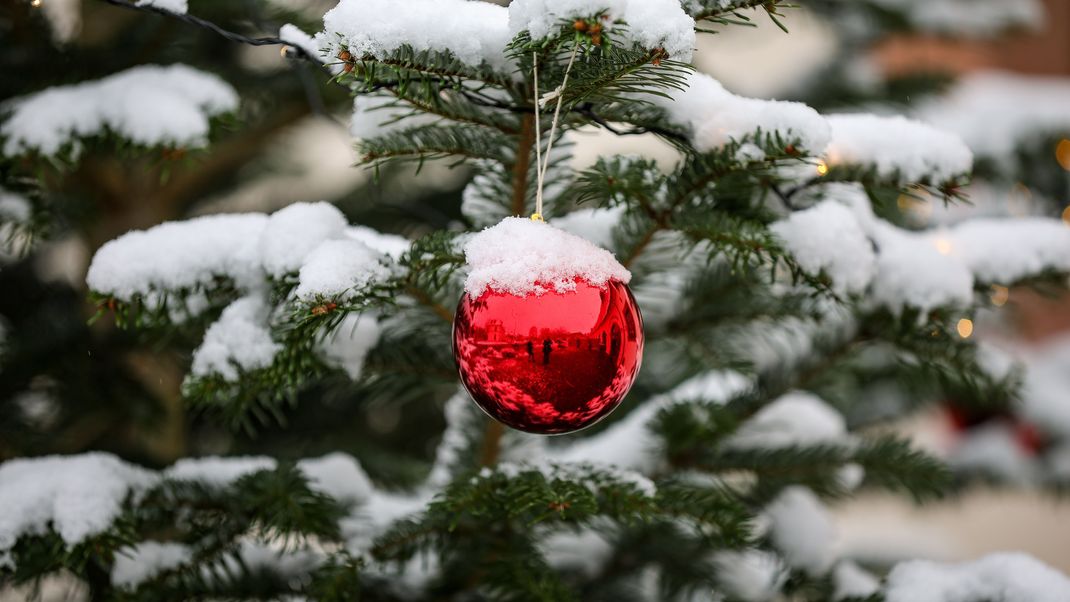 In den letzten Jahren gab es nur selten weiße Weihnachten in Deutschland.