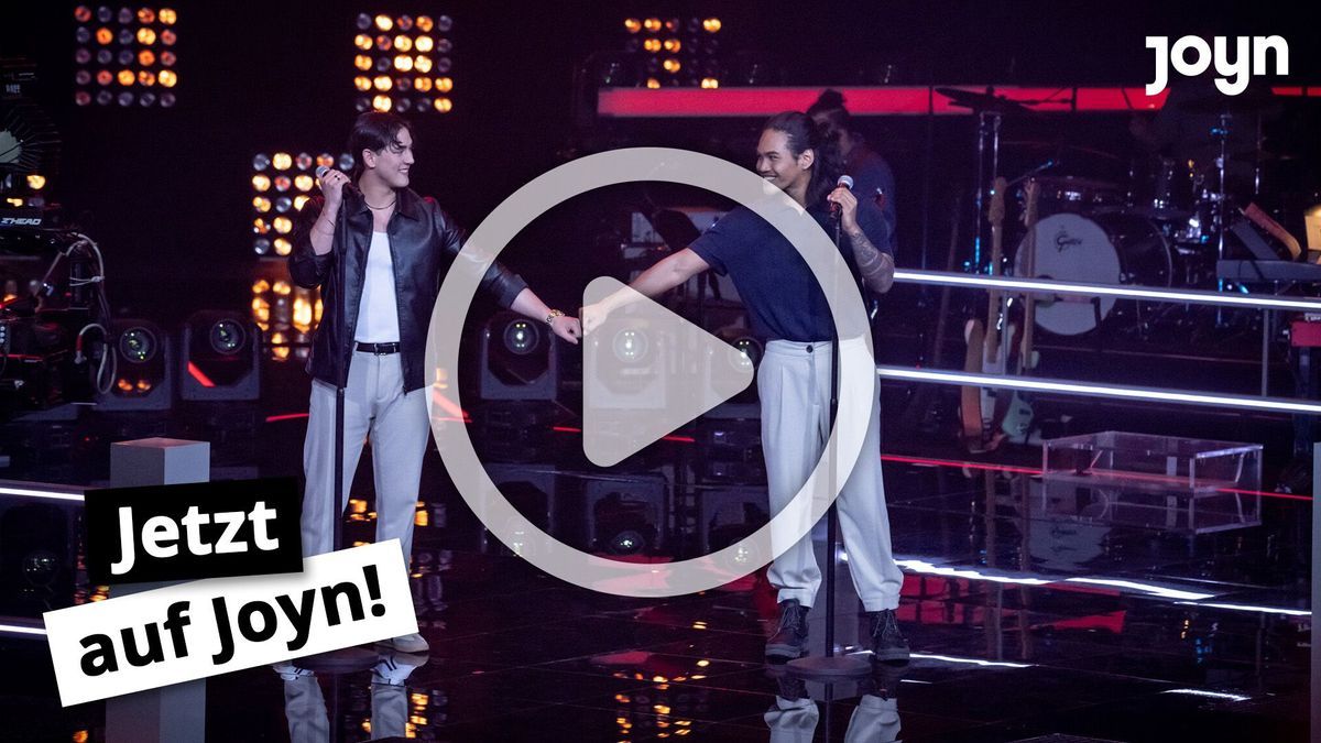 "The Voice of Germany" 2024 - Joyn Teaser: Gian Carlos Navea und Gabriel Alvarez Perez im Battle in Folge 10