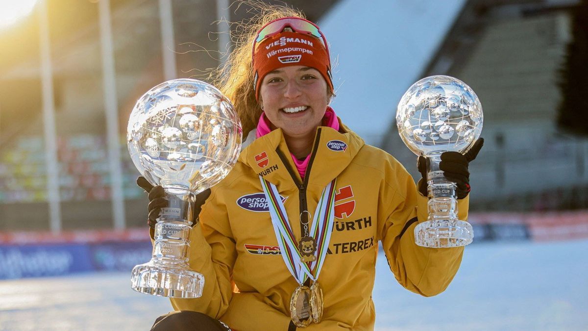 RECORD DATE NOT STATED 16.03.2025 OSLO, NORWAY PUCHAR SWIATA W KOMBINACJA NORWESKA KOBIET OSLO 2025 FIS NORDIC COMBINED WORLD CUP OSLO 2025 N Z NATHALIE ARMBRUSTER FOT. JULIA PIATKOWSKA NEWSPIX.PL ...