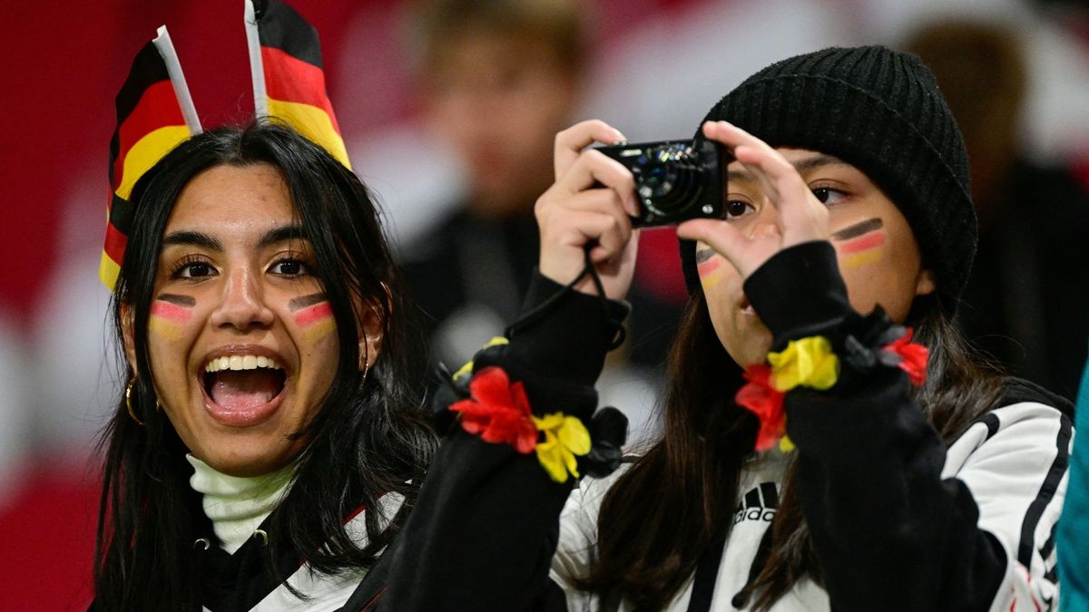 Fans beim bislang letzten Länderspiel in Leipzig 2022