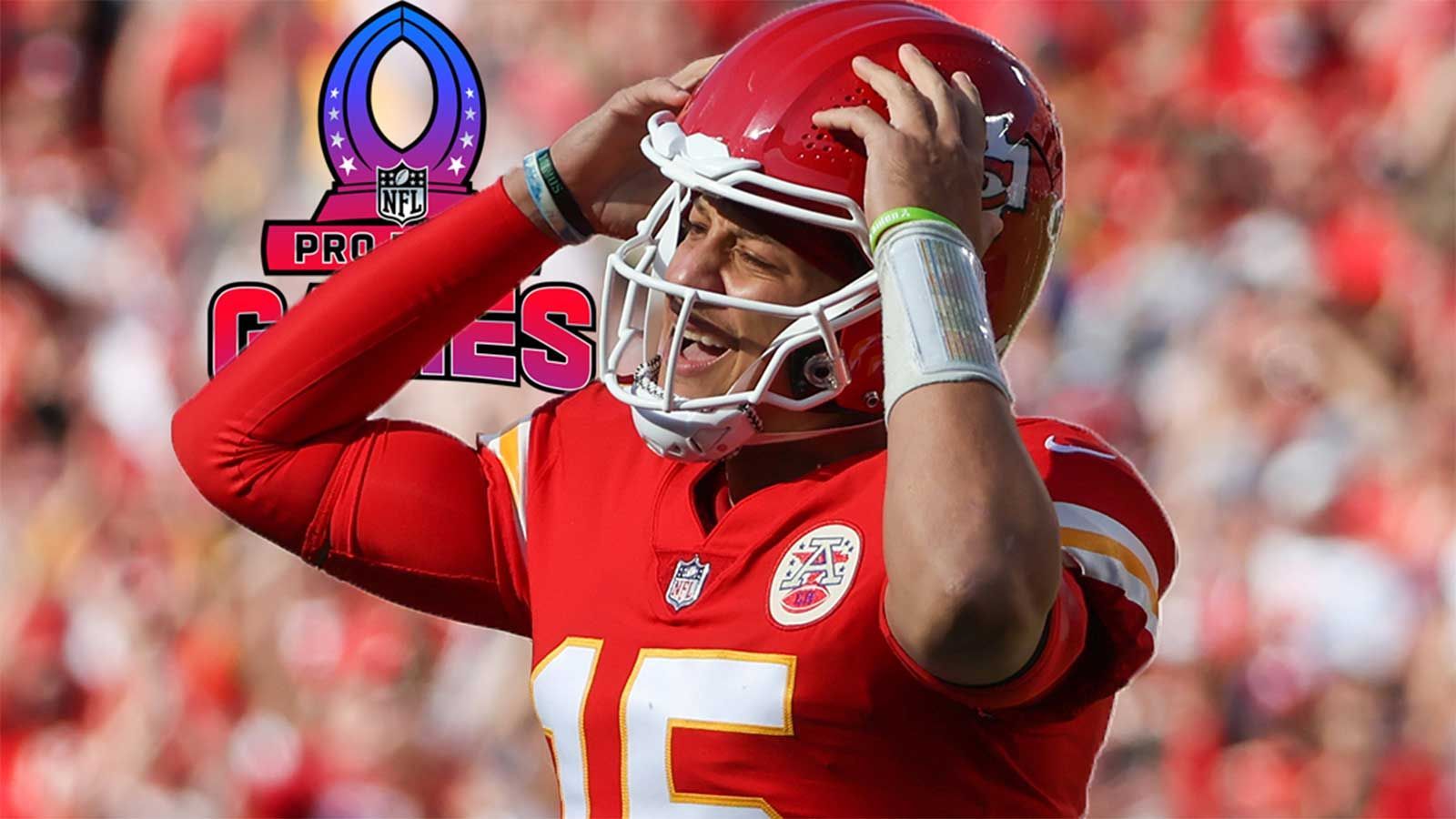 <strong>Patrick Mahomes</strong><br>Eigentlich ist der Chiefs-Star Dauergast im Pro Bowl - wenn er nicht gerade selbst im Super Bowl spielt. Seit 2018 wurde er in jedem Jahr in den Pro Bowl gewählt. Doch nun könnte es zu einem Novum kommen: Im Voting ist aktuell Brock Purdy vorn.