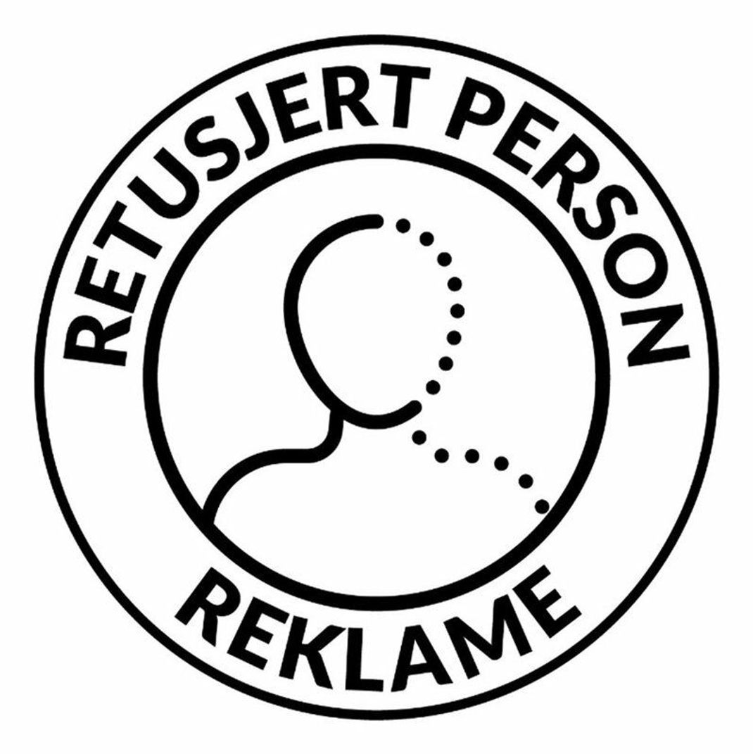 "Retuschierte Person": Stark bearbeitete Werbefotos in Norwegen müssen jetzt mit diesem Label gekennzeichnet sein.