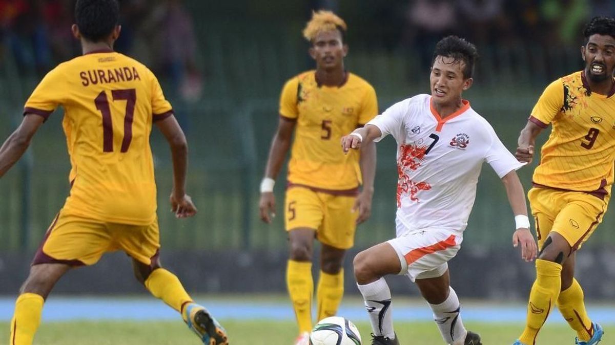 Gyeltshen erzielte beide Treffer für die Elf aus Bhutan