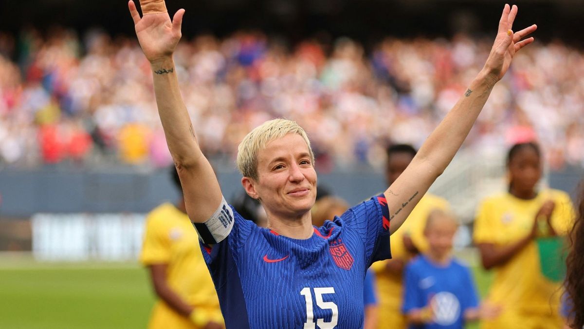 Abschied mit großem Stolz: Megan Rapinoe