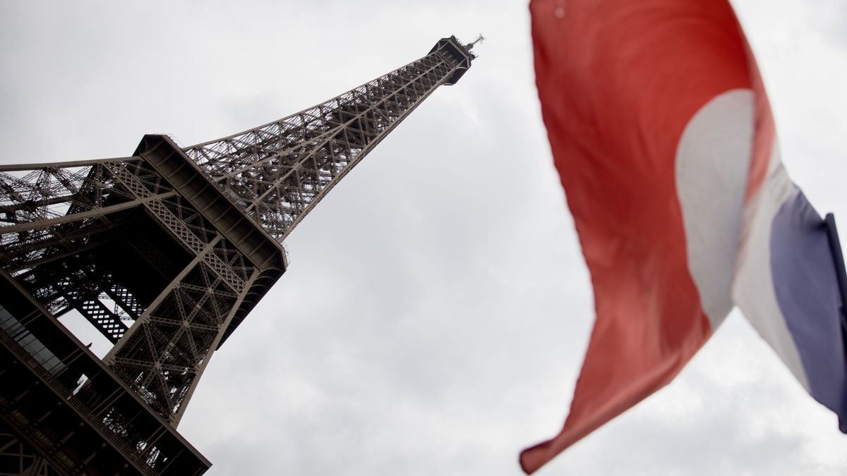 Der Eiffelturm in Paris