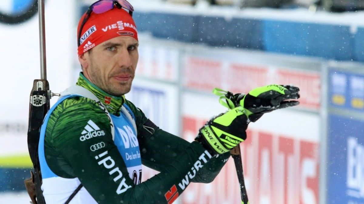 Rang fünf für die deutsche Staffel um Arnd Peiffer